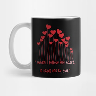 Valentine day heart Mug